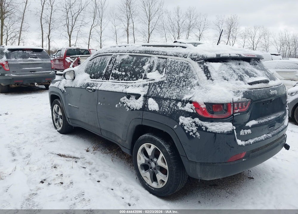 2018 JEEP COMPASS LIMITED 4X4 VIN: 3C4NJDCB5JT398088