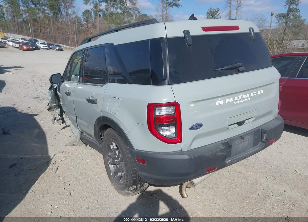 2021 FORD BRONCO SPORT BIG BEND VIN: 3FMCR9B63MRA93395