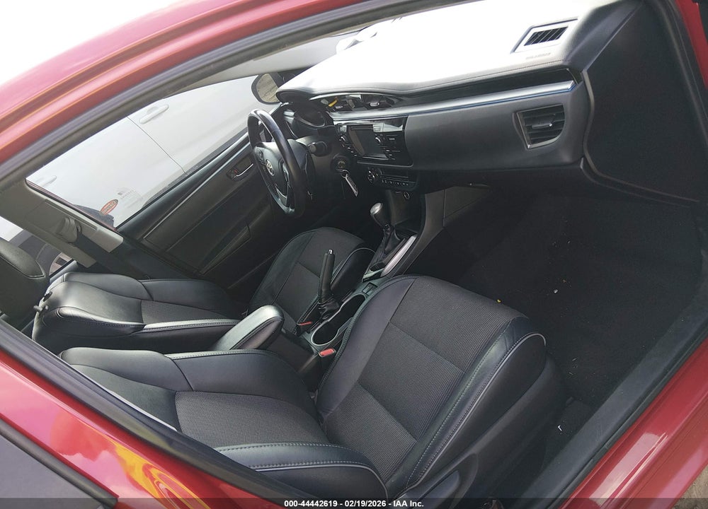 2015 TOYOTA COROLLA S PLUS VIN: 2T1BURHE8FC350461