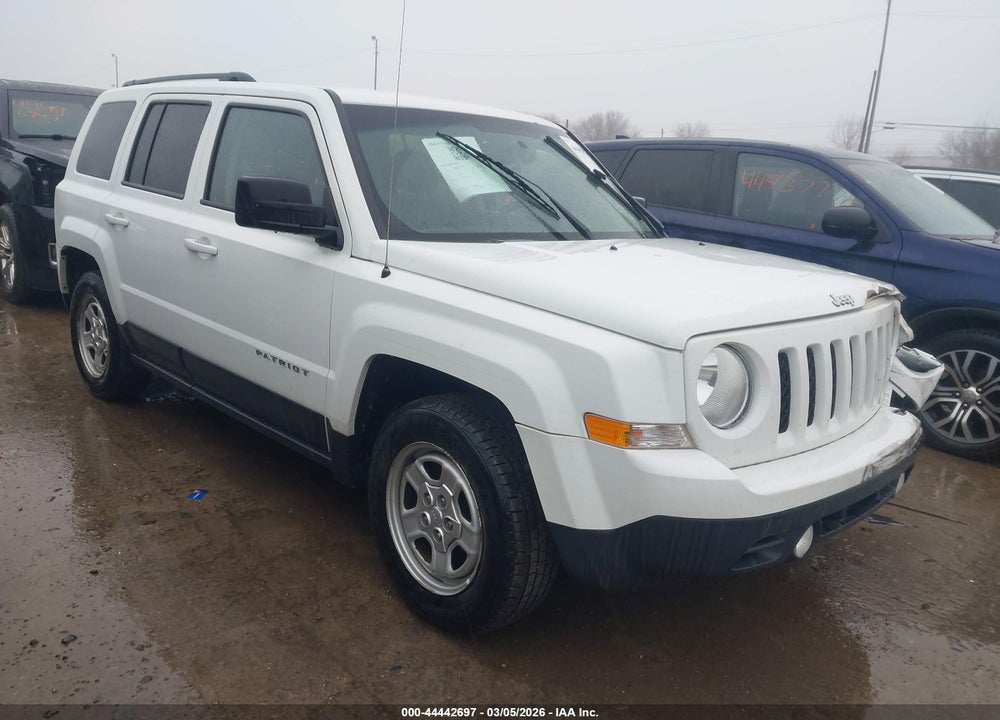 2017 JEEP PATRIOT SPORT FWD VIN: 1C4NJPBA4HD149940