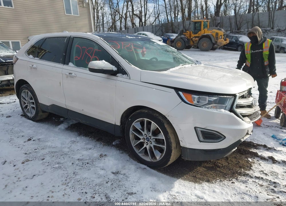 2015 FORD EDGE TITANIUM VIN: 2FMTK4K94FBB71606