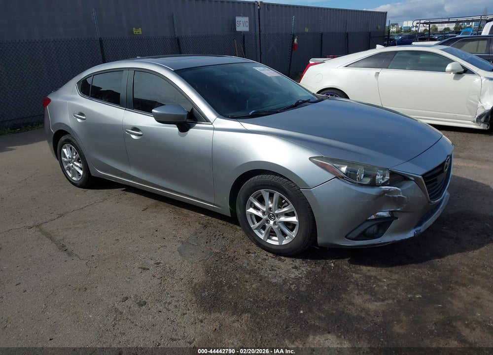 2015 MAZDA 3 I GRAND TOURING VIN: JM1BM1W71F1248350