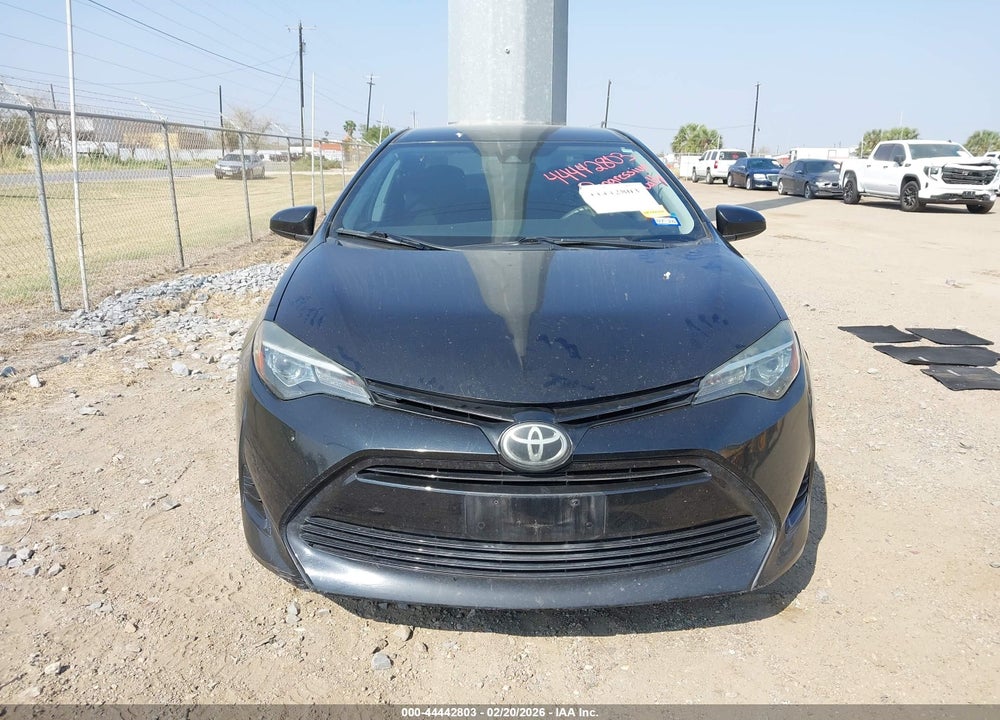 2019 TOYOTA COROLLA LE VIN: 5YFBURHE7KP857524