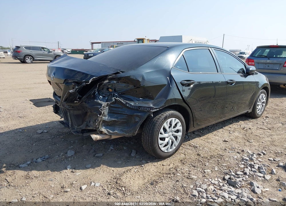 2019 TOYOTA COROLLA LE VIN: 5YFBURHE7KP857524