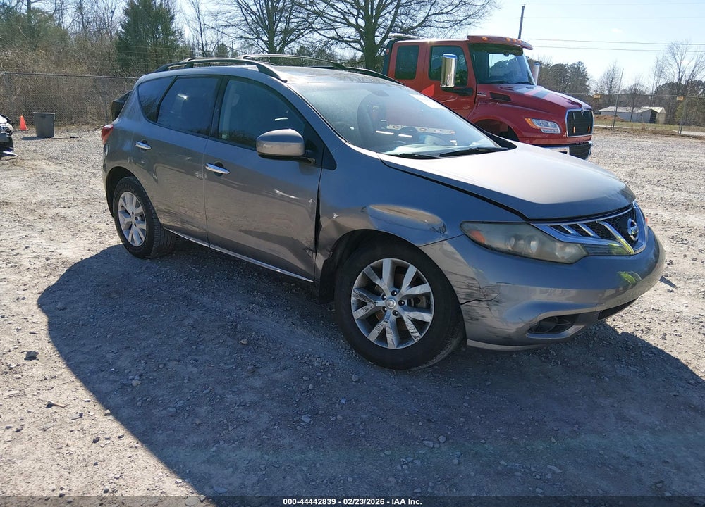 2011 NISSAN MURANO SL VIN: JN8AZ1MU2BW068821
