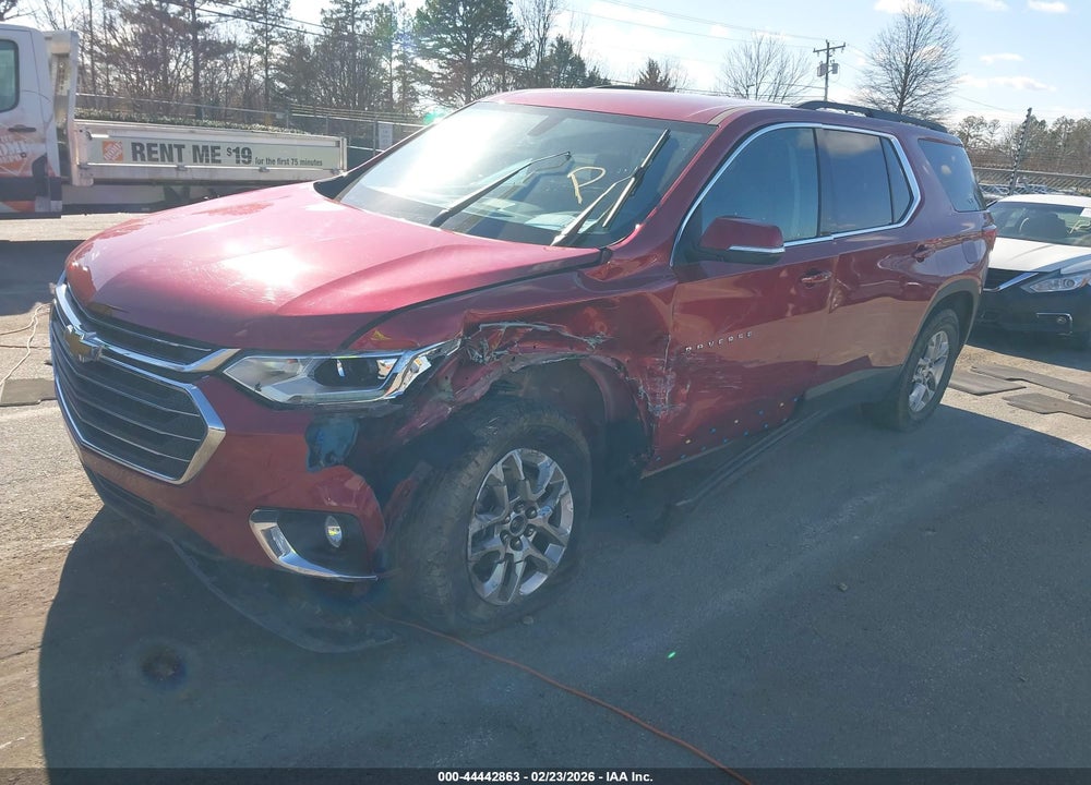 2021 CHEVROLET TRAVERSE FWD LT CLOTH VIN: 1GNERGKW8MJ209211