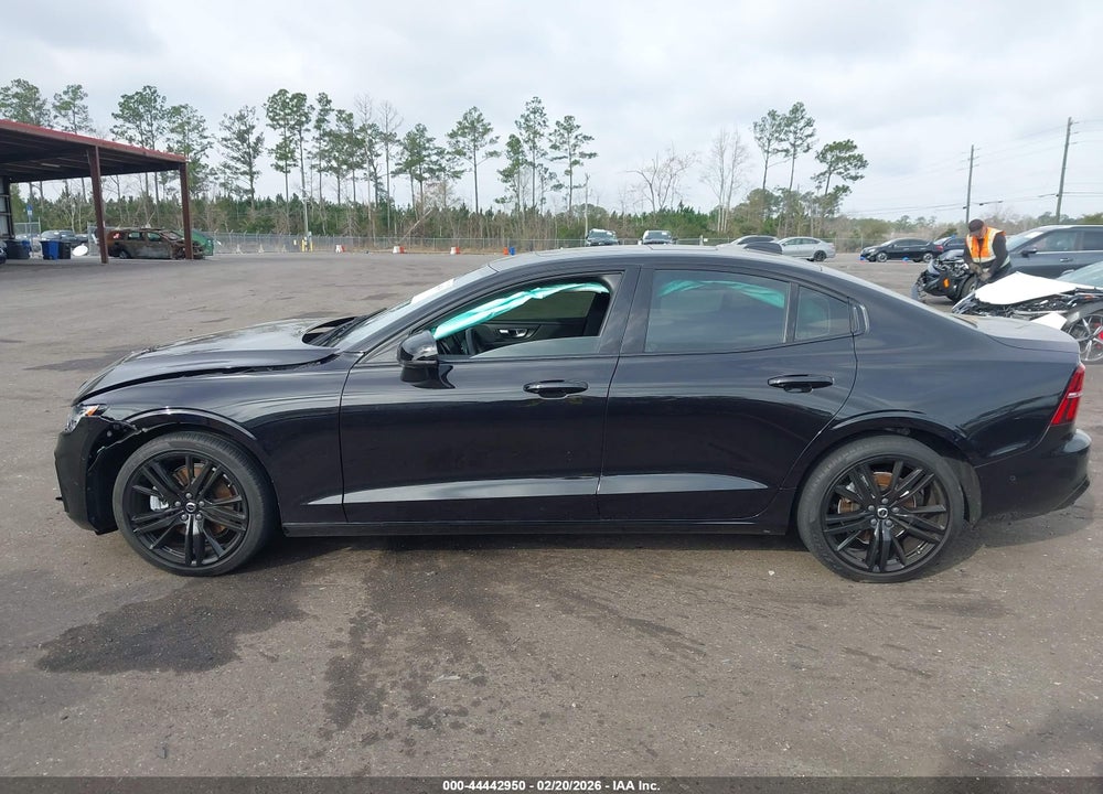 2024 VOLVO S60 B5 PLUS BLACK EDITION VIN: 7JRL12FH3RG282210