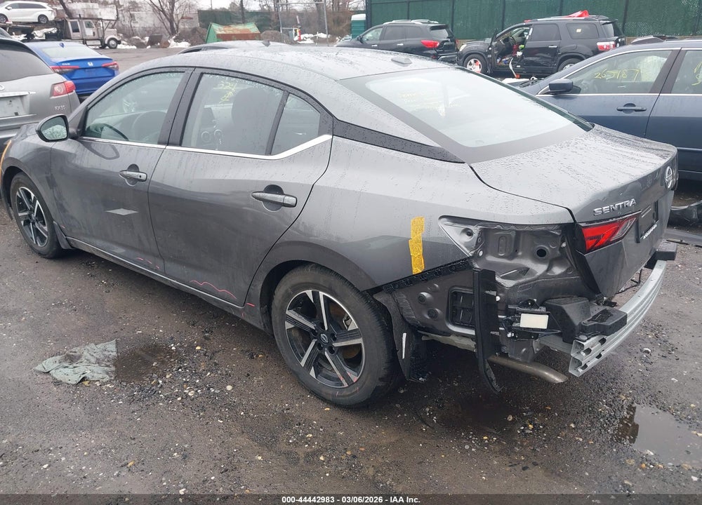 2025 NISSAN SENTRA SV VIN: 3N1AB8CV2SY263204