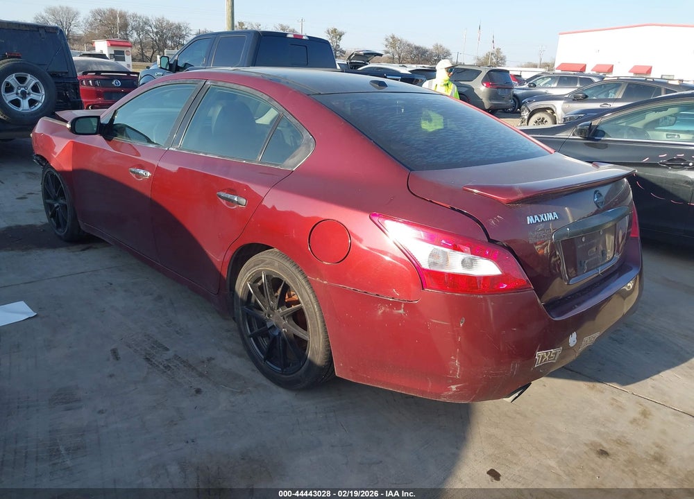 2009 NISSAN MAXIMA 3.5 SV VIN: 1N4AA51E29C847256