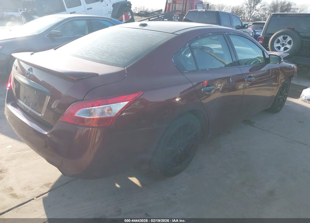 2009 NISSAN MAXIMA 3.5 SV VIN: 1N4AA51E29C847256