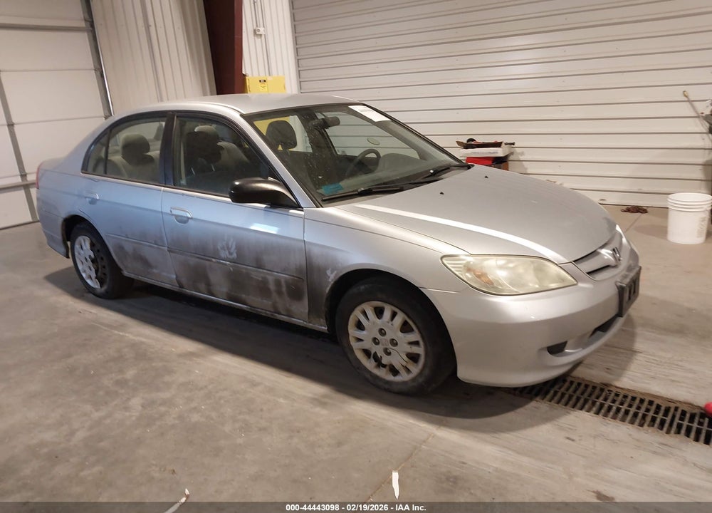 2005 HONDA CIVIC LX VIN: 2HGES165X5H537648