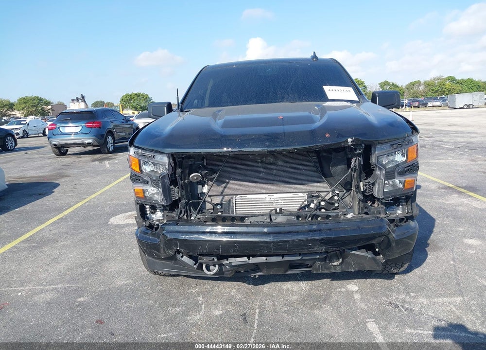 2025 CHEVROLET SILVERADO 1500 2WD  SHORT BED CUSTOM VIN: 1GCPABEK1SZ314370