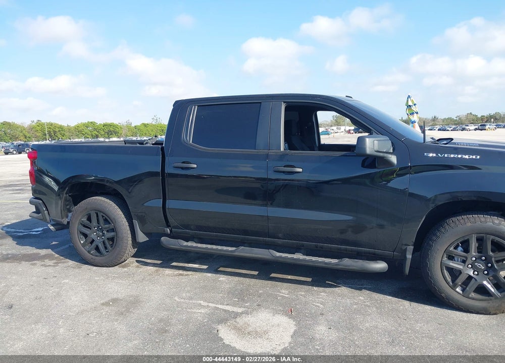 2025 CHEVROLET SILVERADO 1500 2WD  SHORT BED CUSTOM VIN: 1GCPABEK1SZ314370