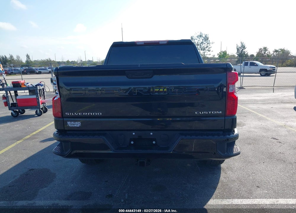 2025 CHEVROLET SILVERADO 1500 2WD  SHORT BED CUSTOM VIN: 1GCPABEK1SZ314370