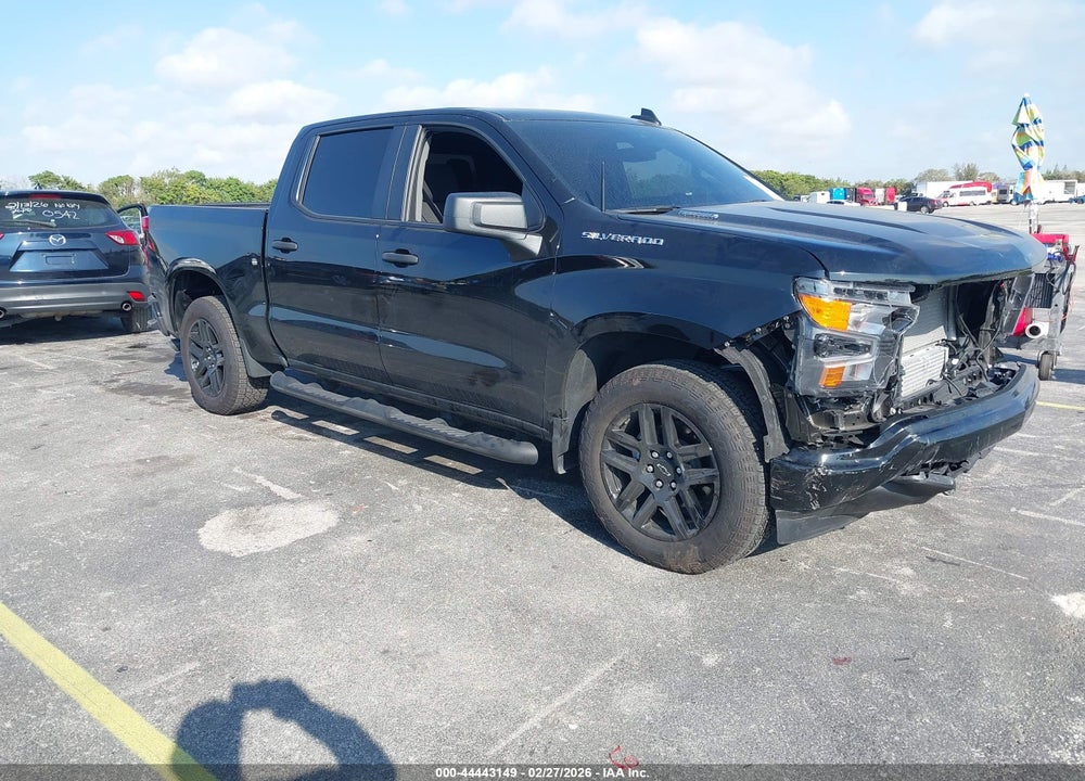 2025 CHEVROLET SILVERADO 1500 2WD  SHORT BED CUSTOM VIN: 1GCPABEK1SZ314370