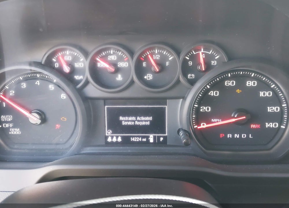 2025 CHEVROLET SILVERADO 1500 2WD  SHORT BED CUSTOM VIN: 1GCPABEK1SZ314370