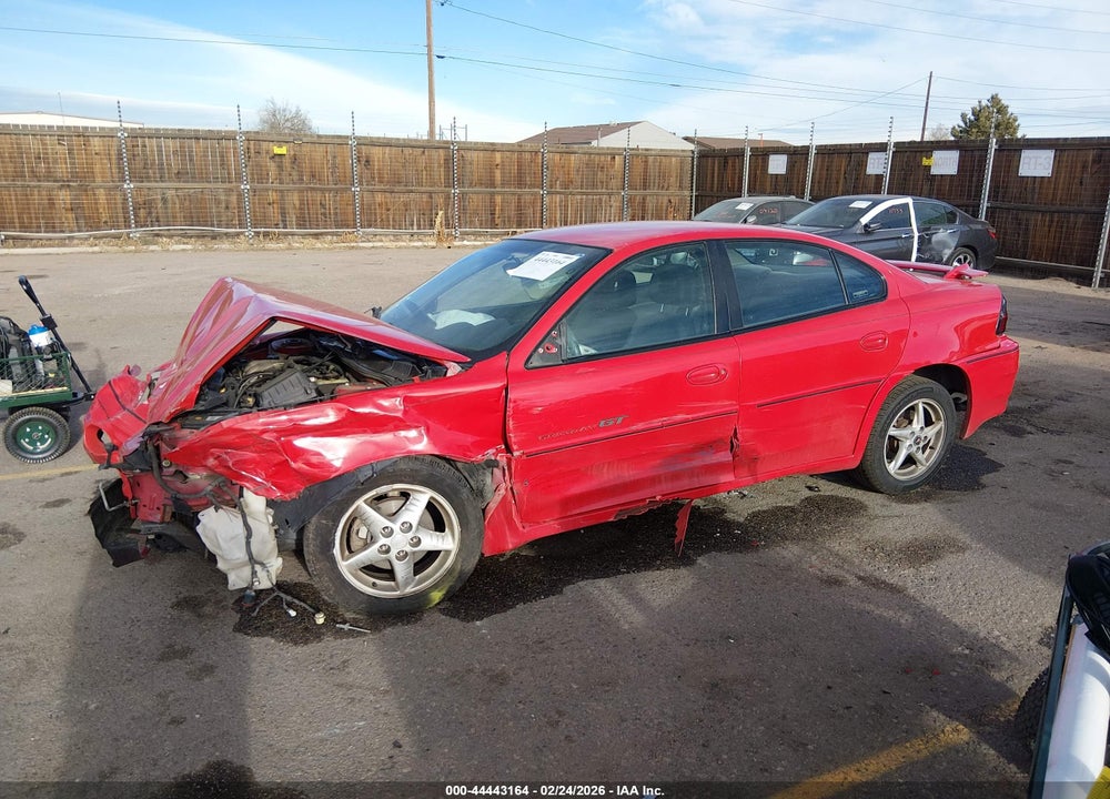 2000 PONTIAC GRAND AM GT VIN: 1G2NW52EXYM800310