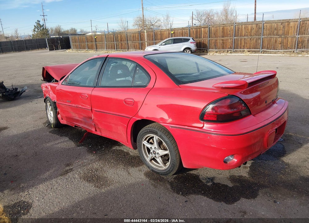2000 PONTIAC GRAND AM GT VIN: 1G2NW52EXYM800310