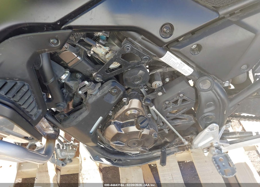 2021 YAMAHA XTZ690 VIN: JYADM10E6MA003200