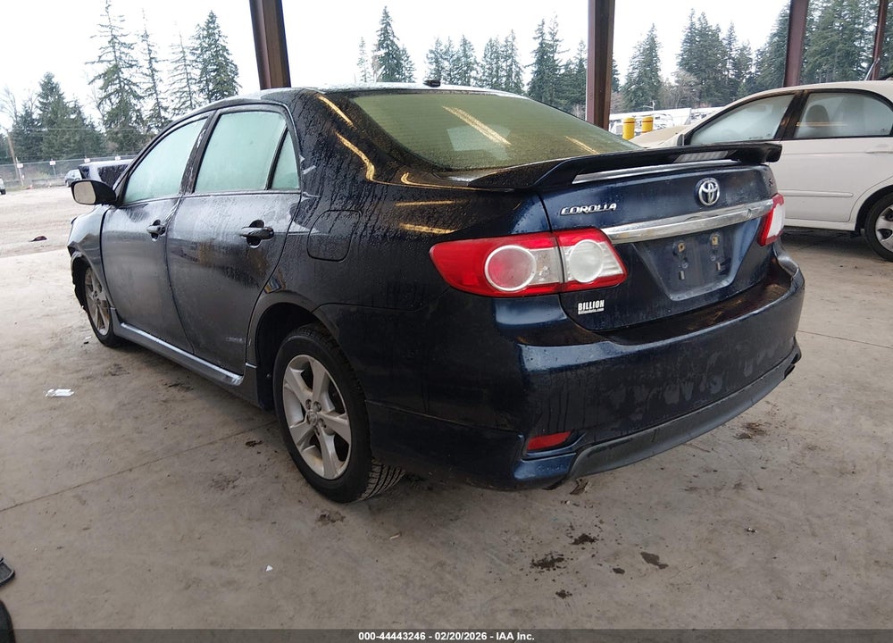 2011 TOYOTA COROLLA S VIN: 2T1BU4EE2BC633620