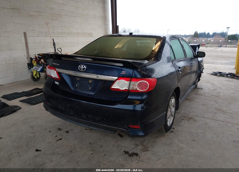 2011 TOYOTA COROLLA S VIN: 2T1BU4EE2BC633620