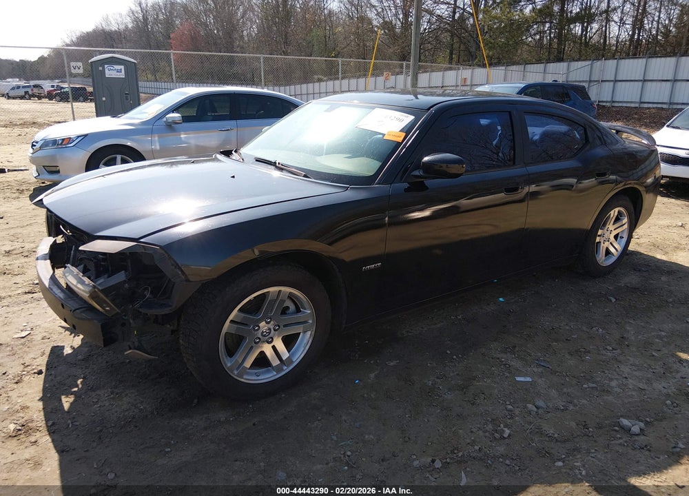 2006 DODGE CHARGER RT VIN: 2B3KA53H86H321813