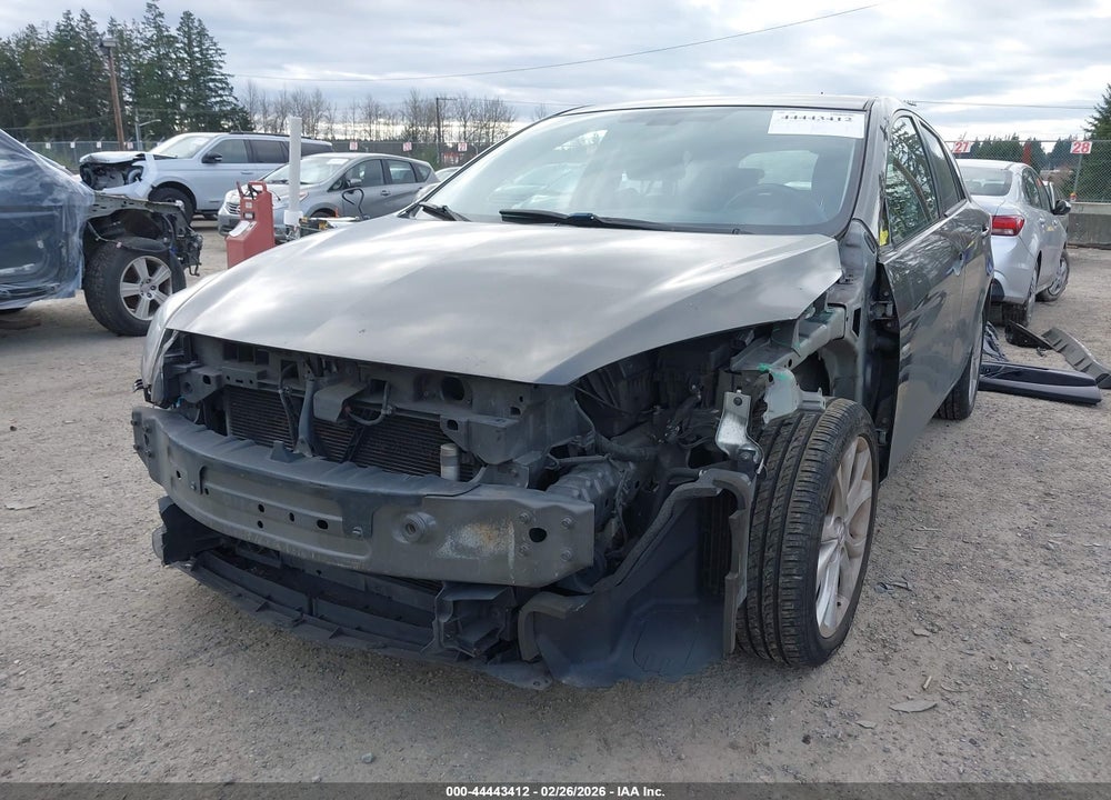 2010 MAZDA 3 VIN: JM1BL1H6XA1241932
