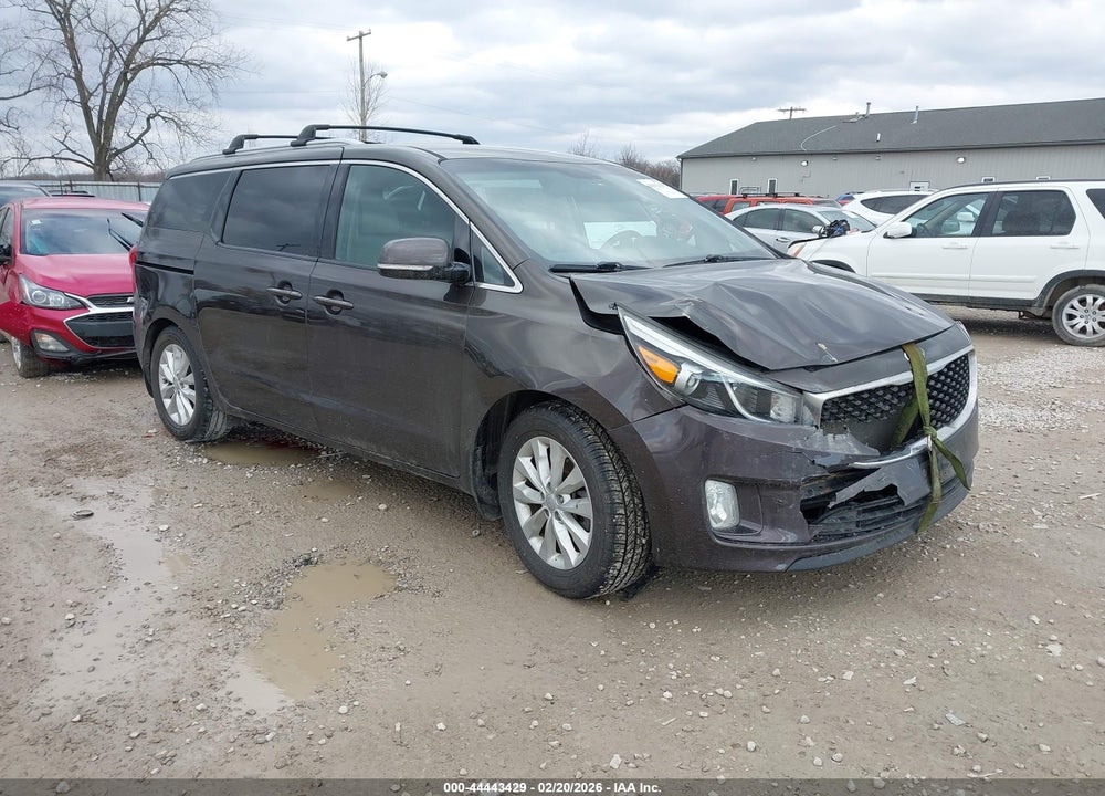 2015 KIA SEDONA EX VIN: KNDMC5C13F6049628
