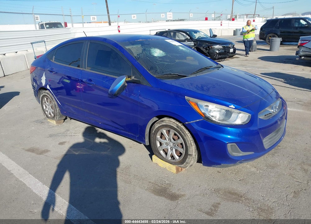 2014 HYUNDAI ACCENT GLS VIN: KMHCT4AE4EU711797