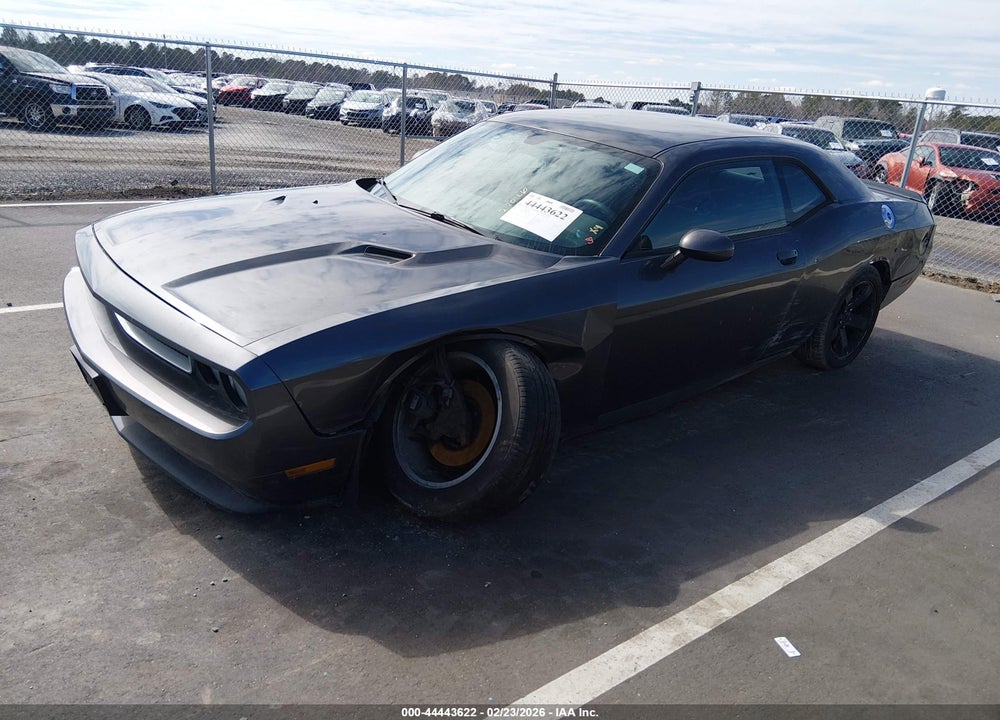 2013 DODGE CHALLENGER SXT VIN: 2C3CDYAG5DH607190