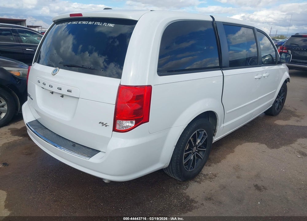 2015 DODGE GRAND CARAVAN R/T VIN: 2C4RDGEG3FR580871