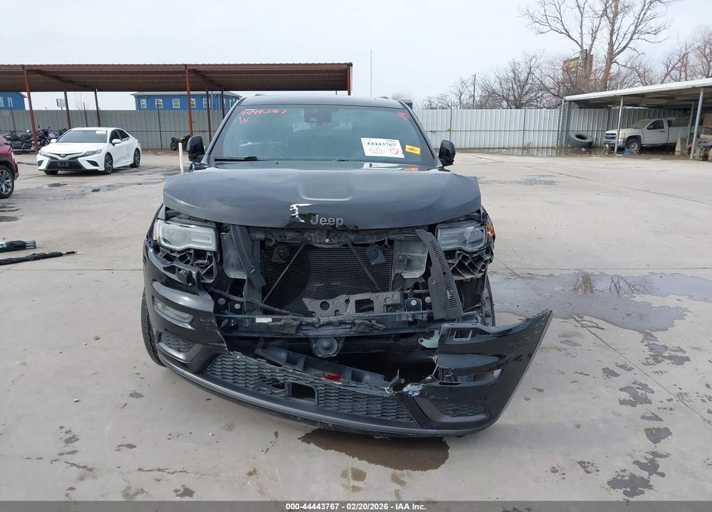 2018 JEEP GRAND CHEROKEE HIGH ALTITUDE 4X2 VIN: 1C4RJECG4JC265370