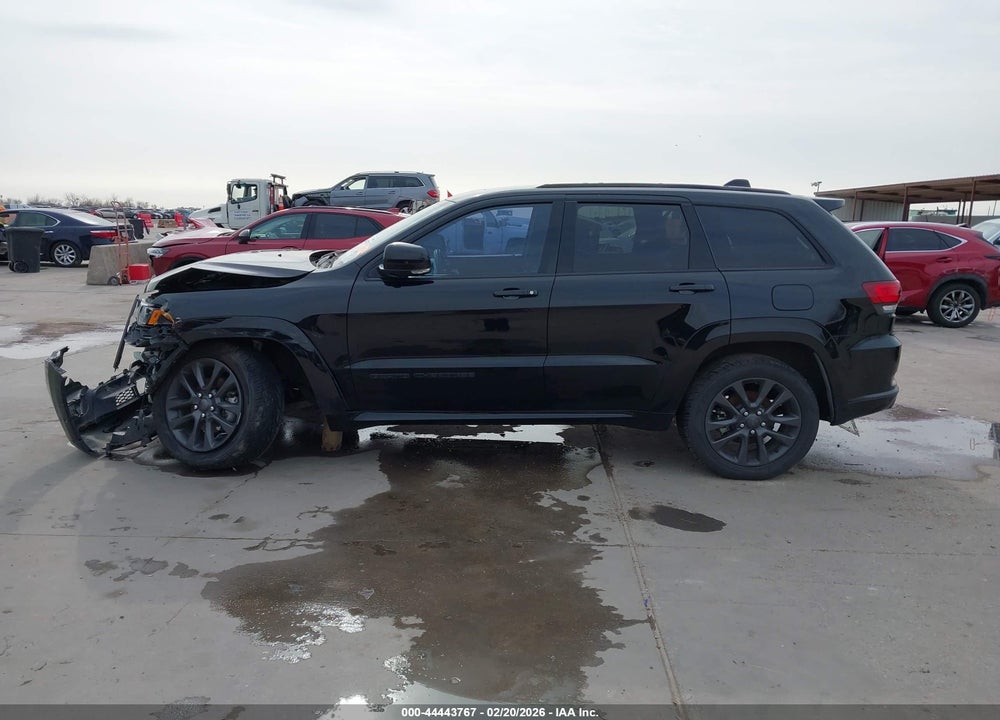 2018 JEEP GRAND CHEROKEE HIGH ALTITUDE 4X2 VIN: 1C4RJECG4JC265370