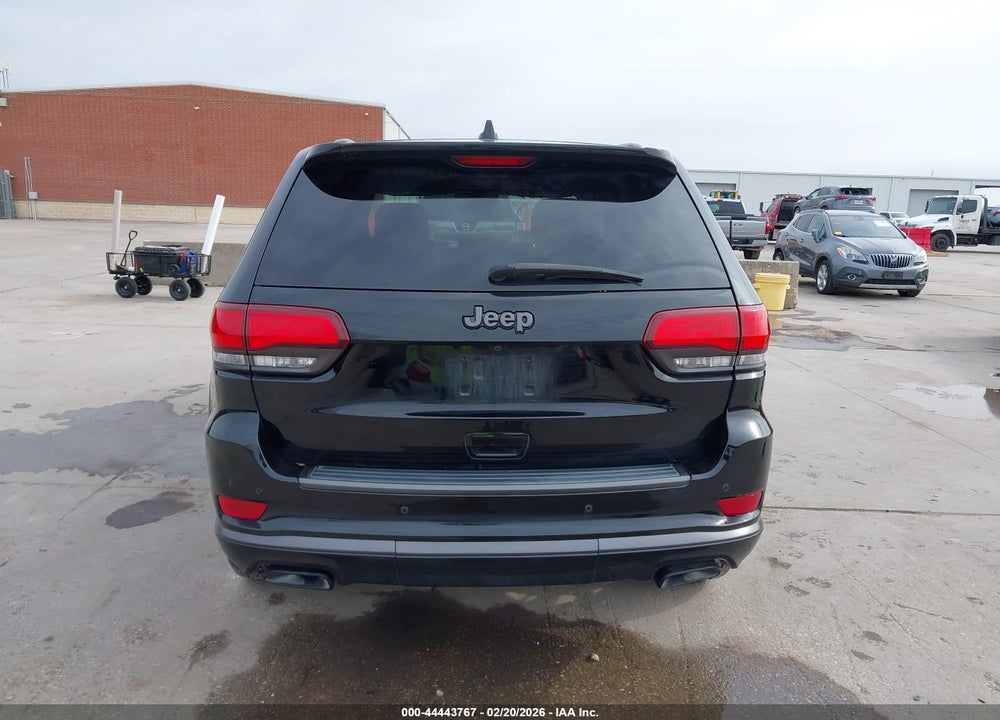 2018 JEEP GRAND CHEROKEE HIGH ALTITUDE 4X2 VIN: 1C4RJECG4JC265370
