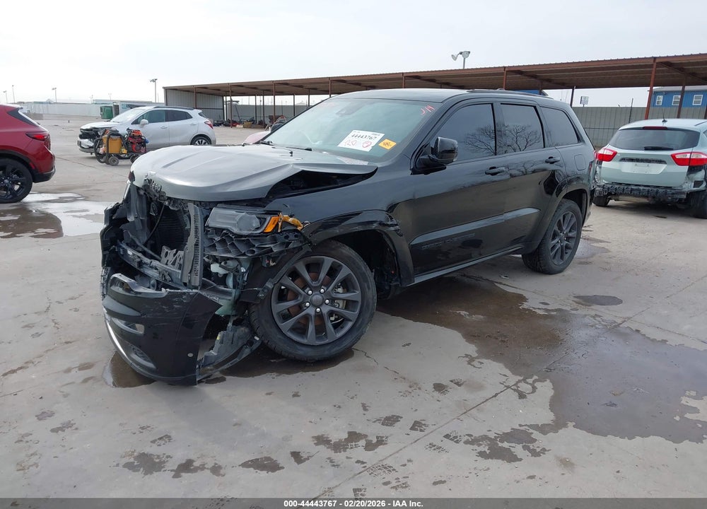 2018 JEEP GRAND CHEROKEE HIGH ALTITUDE 4X2 VIN: 1C4RJECG4JC265370