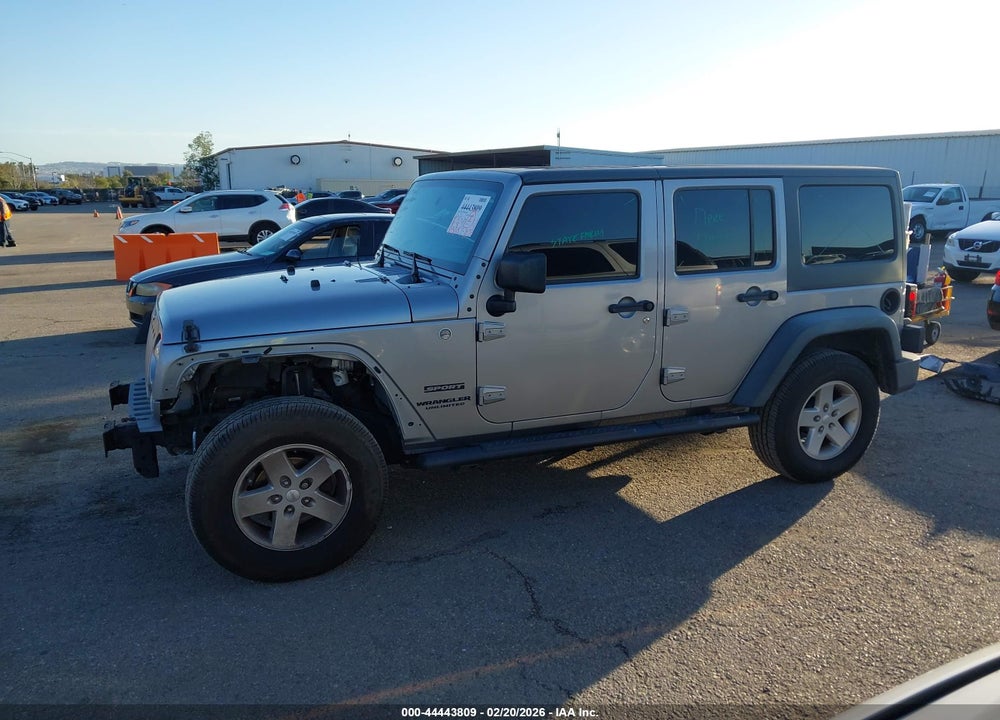 2015 JEEP WRANGLER UNLIMITED SPORT VIN: 1C4BJWDG4FL517633