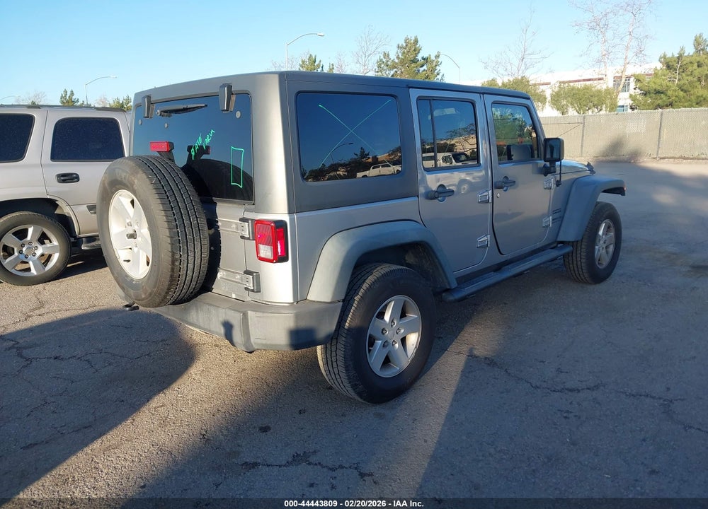 2015 JEEP WRANGLER UNLIMITED SPORT VIN: 1C4BJWDG4FL517633