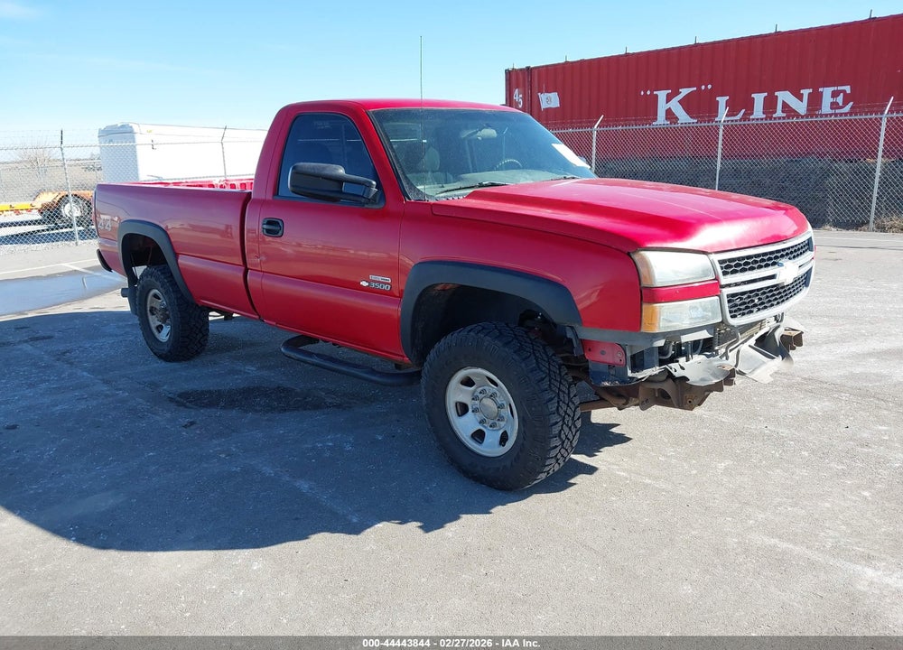 2006 CHEVROLET SILVERADO 3500 WORK TRUCK VIN: 1GCHK34D96E275051