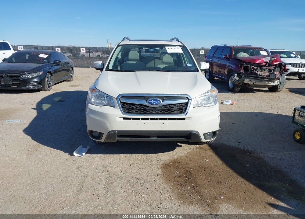 2016 SUBARU FORESTER 2.5I PREMIUM VIN: JF2SJAFC7GH550709
