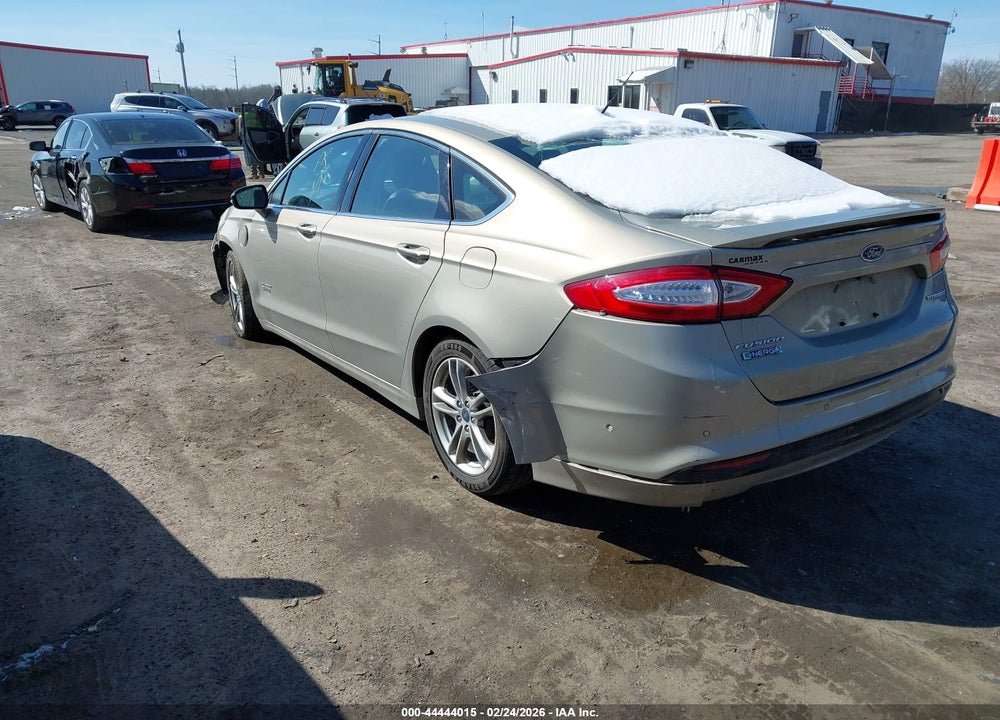 2015 FORD FUSION ENERGI TITANIUM VIN: 3FA6P0SU9FR287827