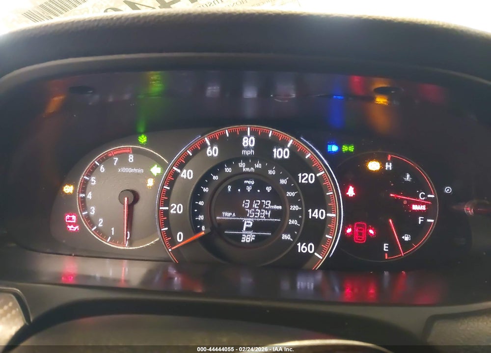 2016 HONDA ACCORD SPORT VIN: 1HGCR2F58GA158321