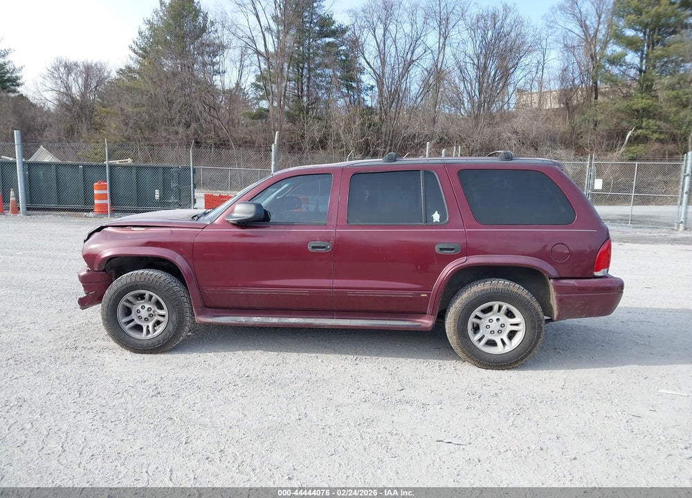 2003 DODGE DURANGO SLT VIN: 1D4HS48N03F506422