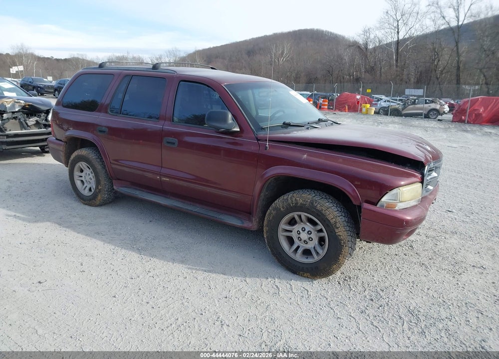 2003 DODGE DURANGO SLT VIN: 1D4HS48N03F506422