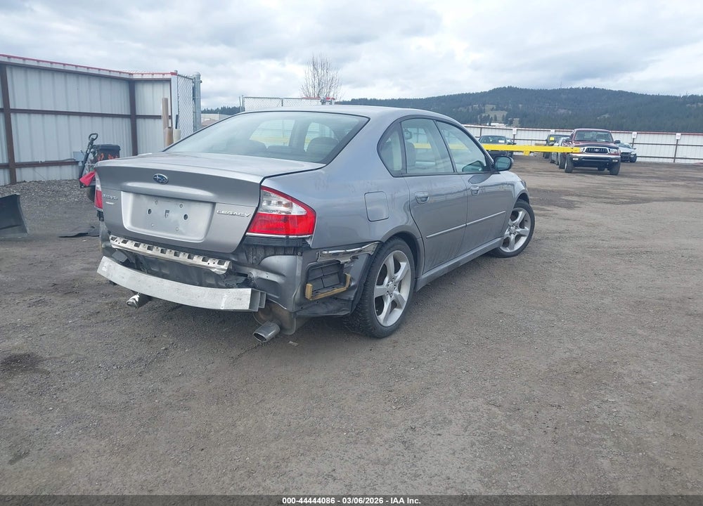 2008 SUBARU LEGACY 2.5I LIMITED VIN: 4S3BL626887207128