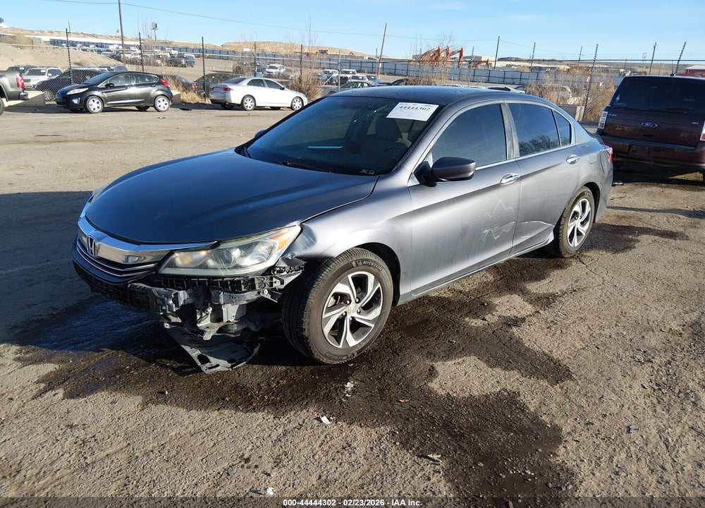 2017 HONDA ACCORD LX VIN: 1HGCR2F37HA102662