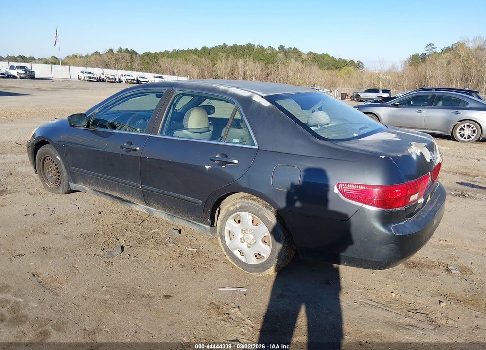 2005 HONDA ACCORD 2.4 LX VIN: 3HGCM56405G713087
