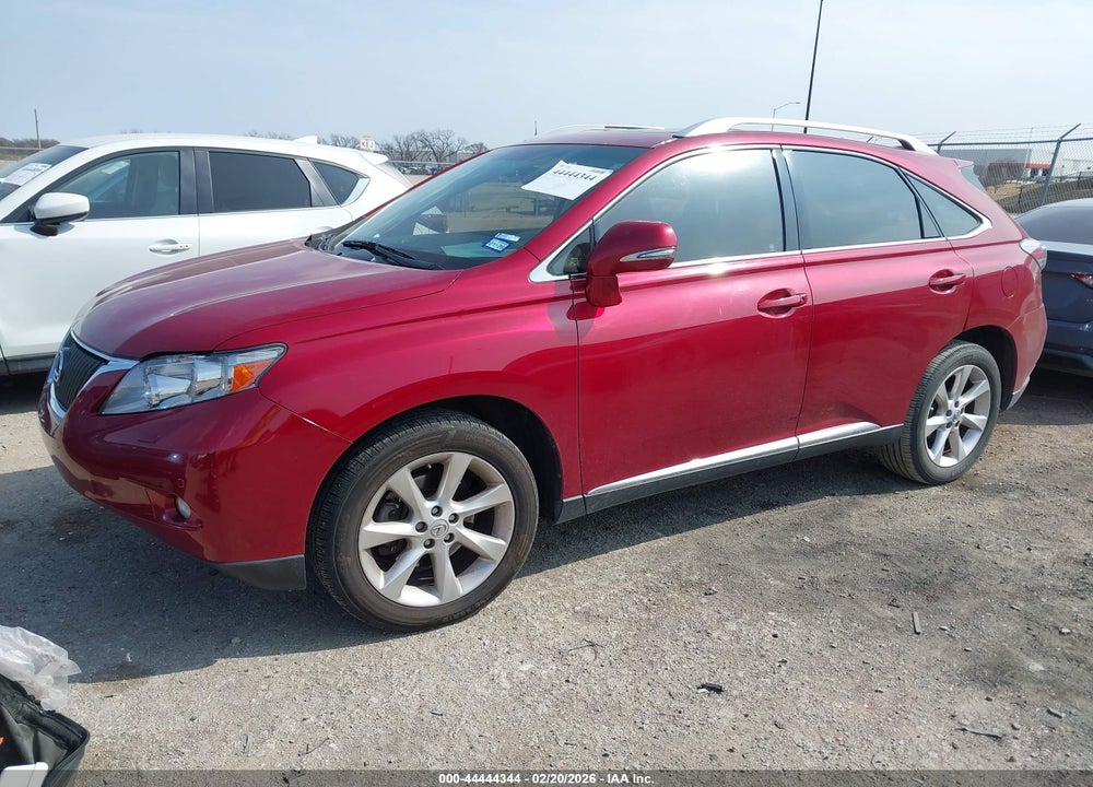 2010 LEXUS RX 350 VIN: JTJZK1BA6A2000553