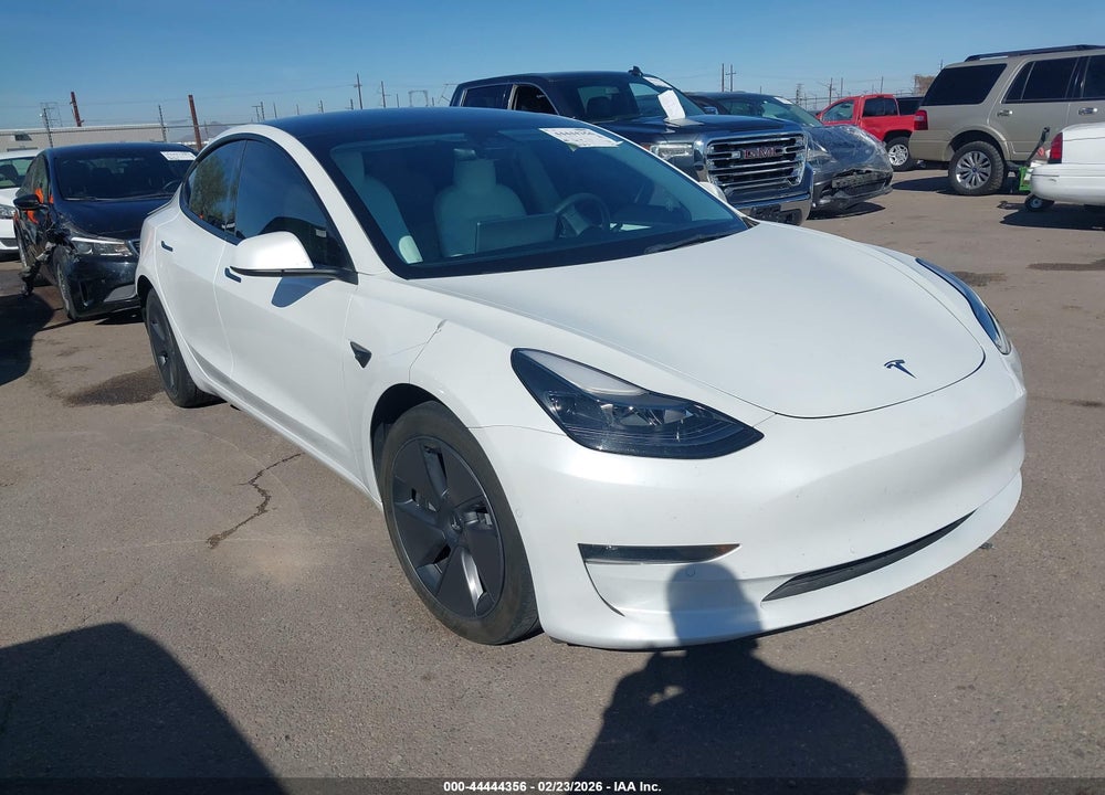 2022 TESLA MODEL 3 REAR-WHEEL DRIVE VIN: 5YJ3E1EA1NF347125