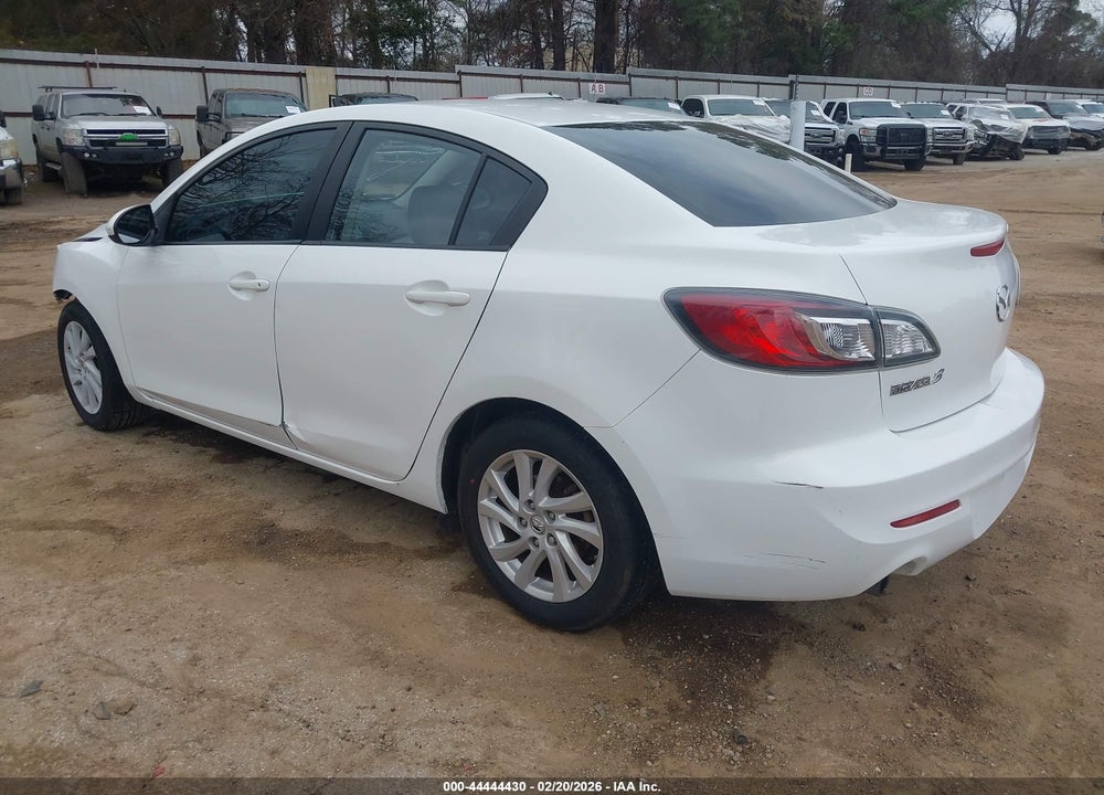 2012 MAZDA 3 VIN: JM1BL1V7XC1663621