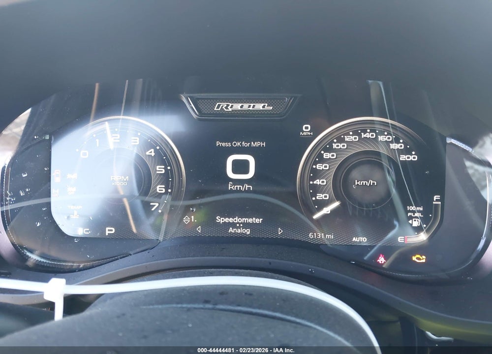 2025 RAM 1500 REBEL  4X4 5'7 BOX VIN: 1C6SRFLP9SN687244